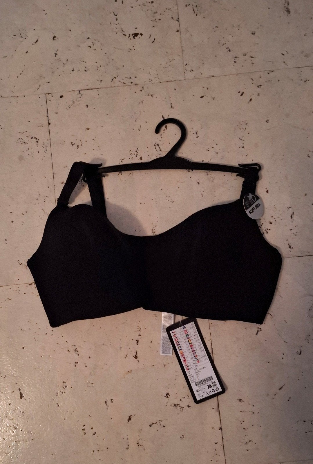 ondergoed en lingerie, Ophalen, Zwart, BH