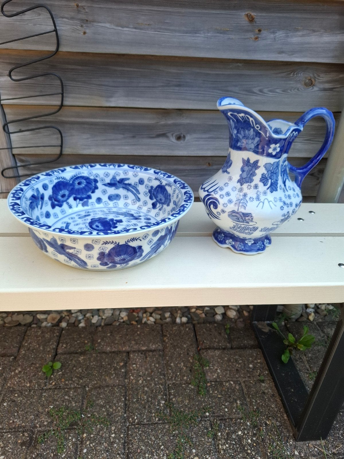 klassieke vintage lampetset, Ophalen of Verzenden