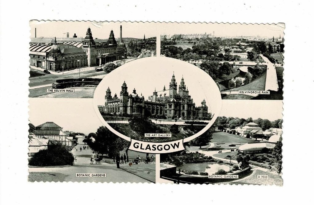 Schotland : Glasgow - afgestempeld 1964, Verzamelen, Verzenden, 1960 tot 1980, Gelopen, Engeland