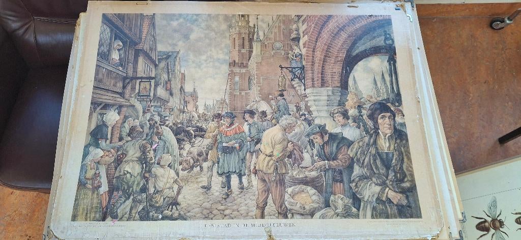Schoolplaat, Ophalen, Geschiedenis