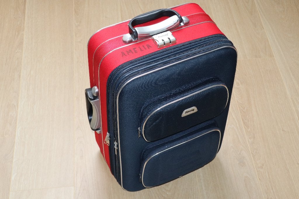 Panning degelijk koffer met slot ca. 53x40x26cm (HxBxD) ZGAN, Sieraden, Tassen en Uiterlijk, Overige materialen, 50 tot 60 cm