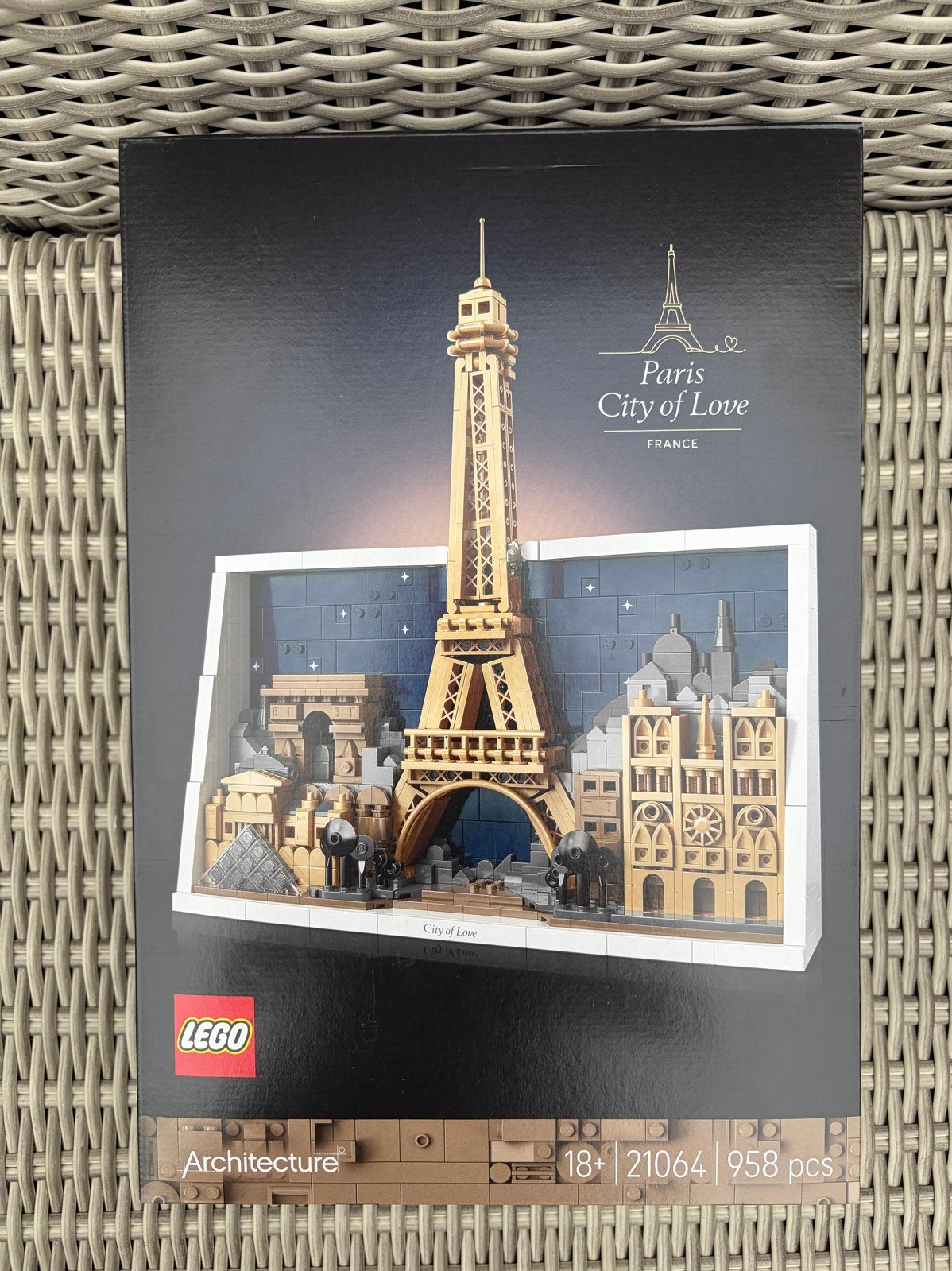 LEGO Architecture Parijs: Stad van de Liefde (21064), Lego, Denemarken, Nieuw, Architecture