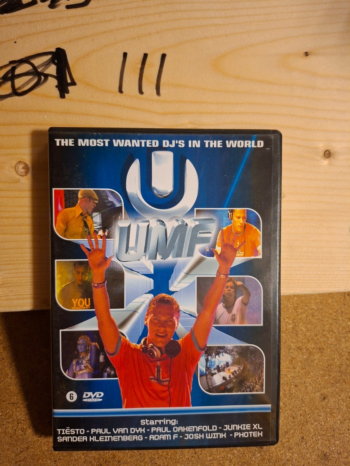 UMF DVD: The Most Wanted DJ's in the World, Alle leeftijden, Ophalen of Verzenden, Concert, Inclusief doosje