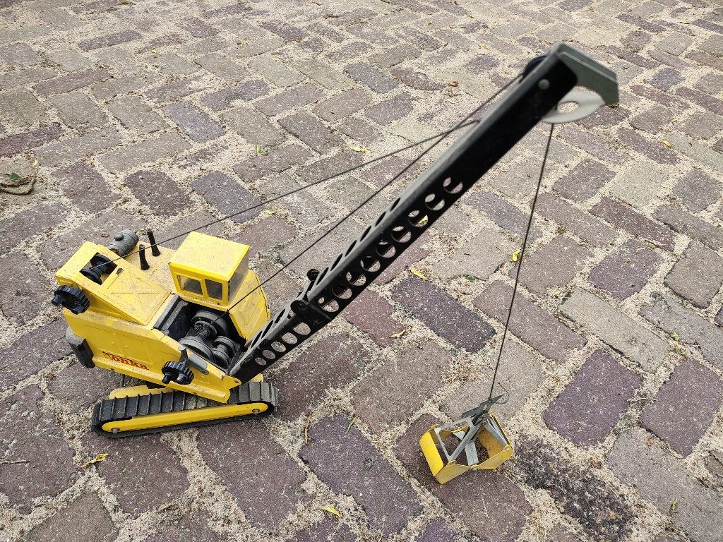 Tonka speelgoed kraan, Ophalen