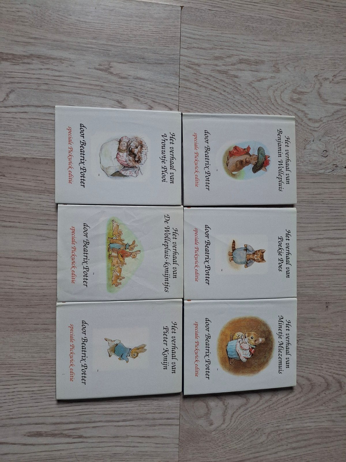 6 Beatrix Potter boekjes - Zo goed als nieuw, Ophalen of Verzenden, Zo goed als nieuw, Sprookjes