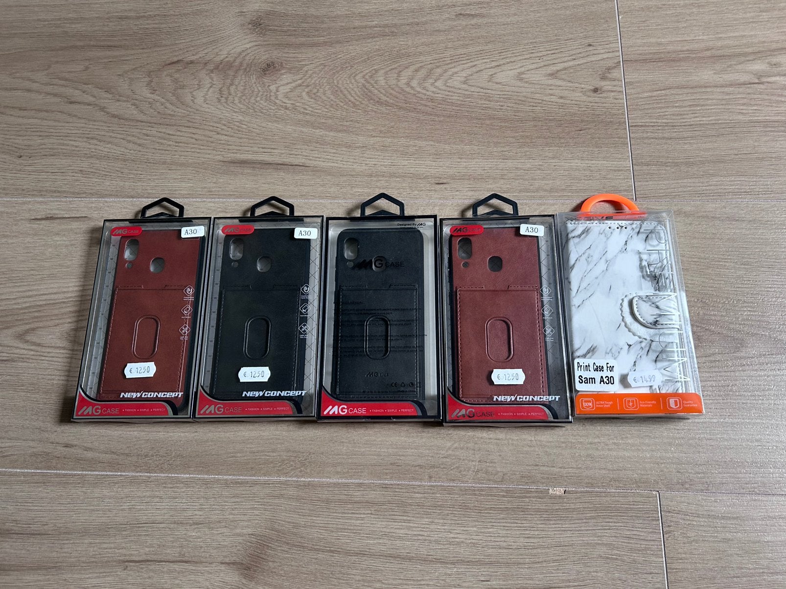 Samsung A30 Hoesjes Nieuw, Ophalen, Zwart, Kaarthouder, Overige merken