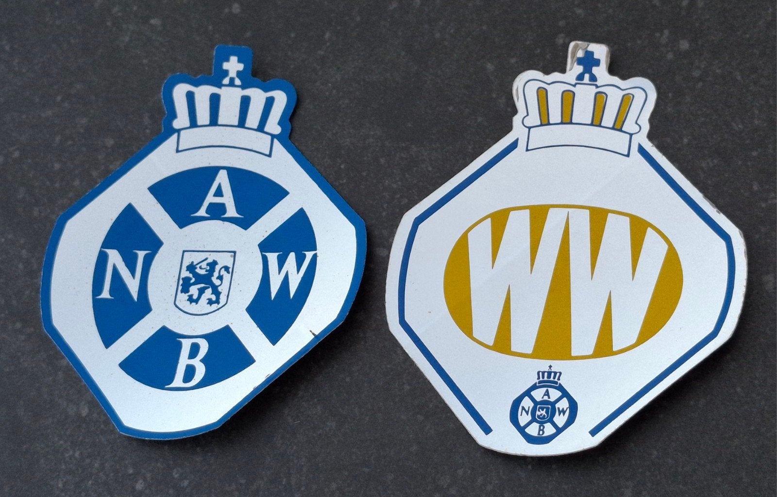 Setje originele stickers Wegenwacht en ANWB, Ophalen of Verzenden, Zo goed als nieuw