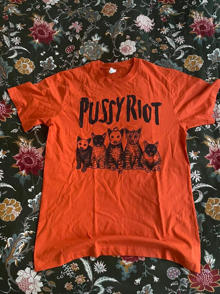 Pussy Riot shirt, Verzenden, Nieuw, Oranje, Korte mouw