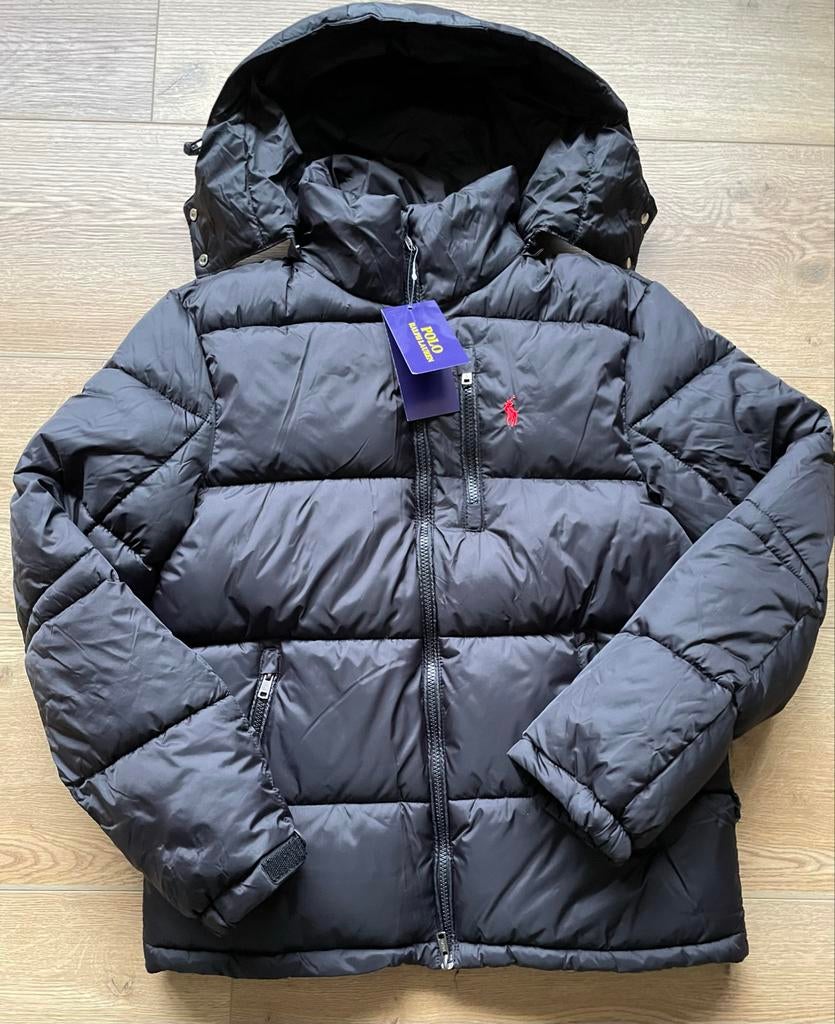 Polo Ralph Lauren Puffer Jacket Zwart - Nieuw met kaartjes, Verzenden, Nieuw, Maat 46 (S) of kleiner, Zwart