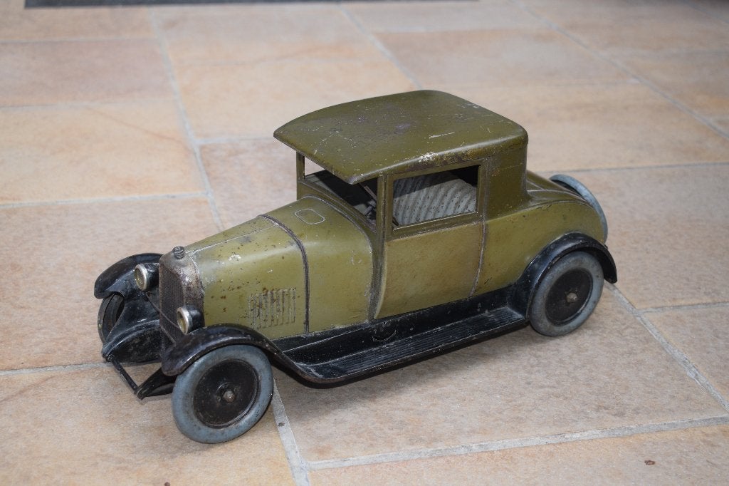 Antiek speelgoed CIJ Citroen B14 Coupe 1928, Ophalen of Verzenden