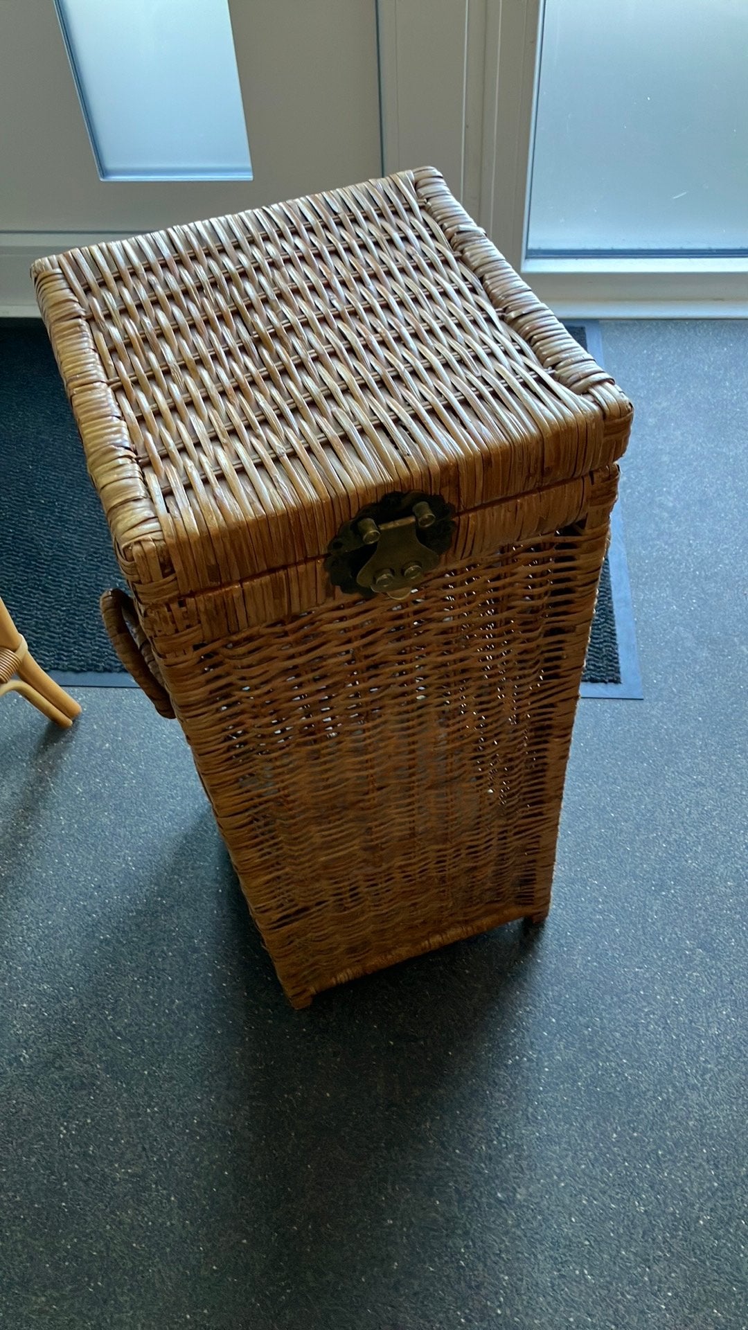 Rotan kist, Huis en Inrichting, Ophalen, Gebruikt, 50 tot 100 cm, Minder dan 50 cm