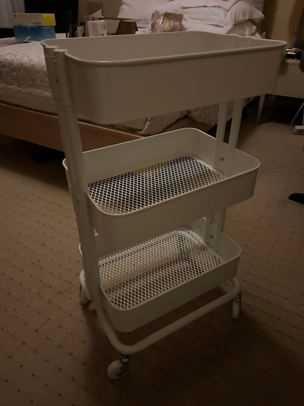 Råskog ikea trolley in zeer goede staat, Ophalen, Zo goed als nieuw