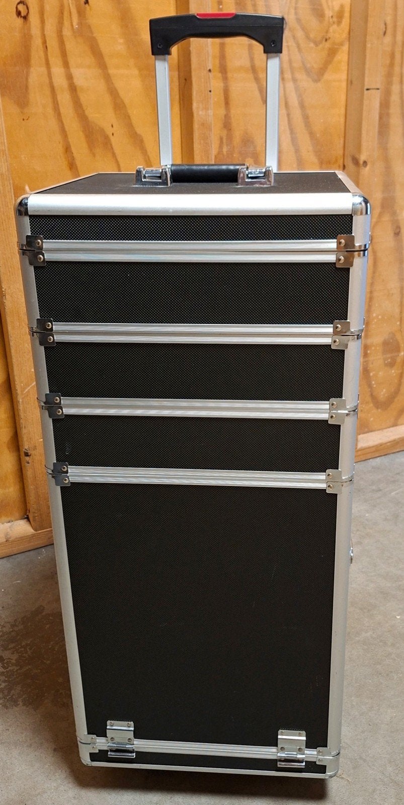 Professionele Koffertrolley, Ophalen of Verzenden, Gebruikt, Zwart, Hardcase