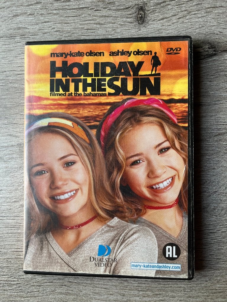 DVD Holiday in the sun Mary-Kate Olsen en Ashley Olsen, Alle leeftijden, Ophalen of Verzenden, Zo goed als nieuw