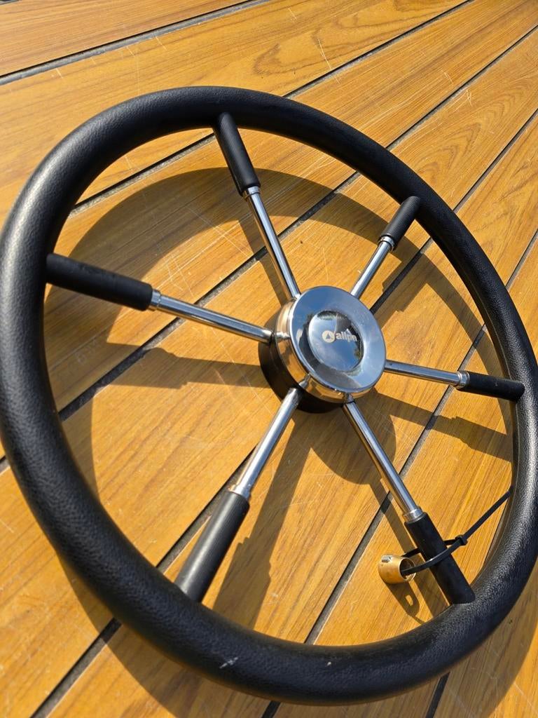 Allpa stuur zwart, Watersport en Boten, Ophalen of Verzenden, Zo goed als nieuw, Motor en Techniek, Zeilboot of Motorboot