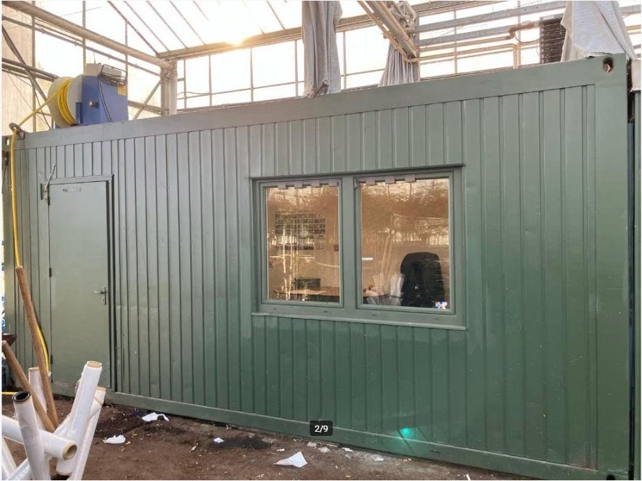 2 geïsoleerde containers "portakabin" (20ft en 10ft), Zakelijke goederen, Ophalen