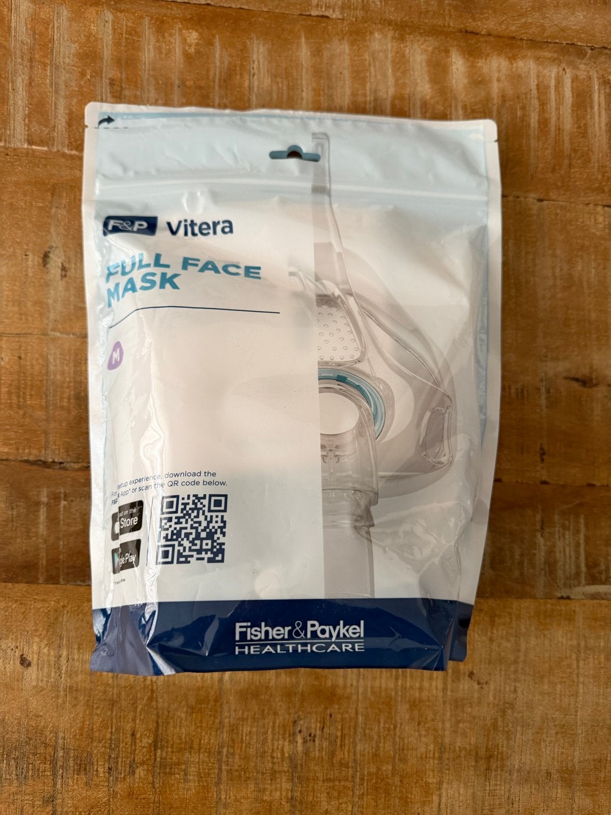 NIEUW! Fisher & Paykel Full Face CPAP masker Vitera / Maat M, Diversen, Ophalen of Verzenden, Nieuw