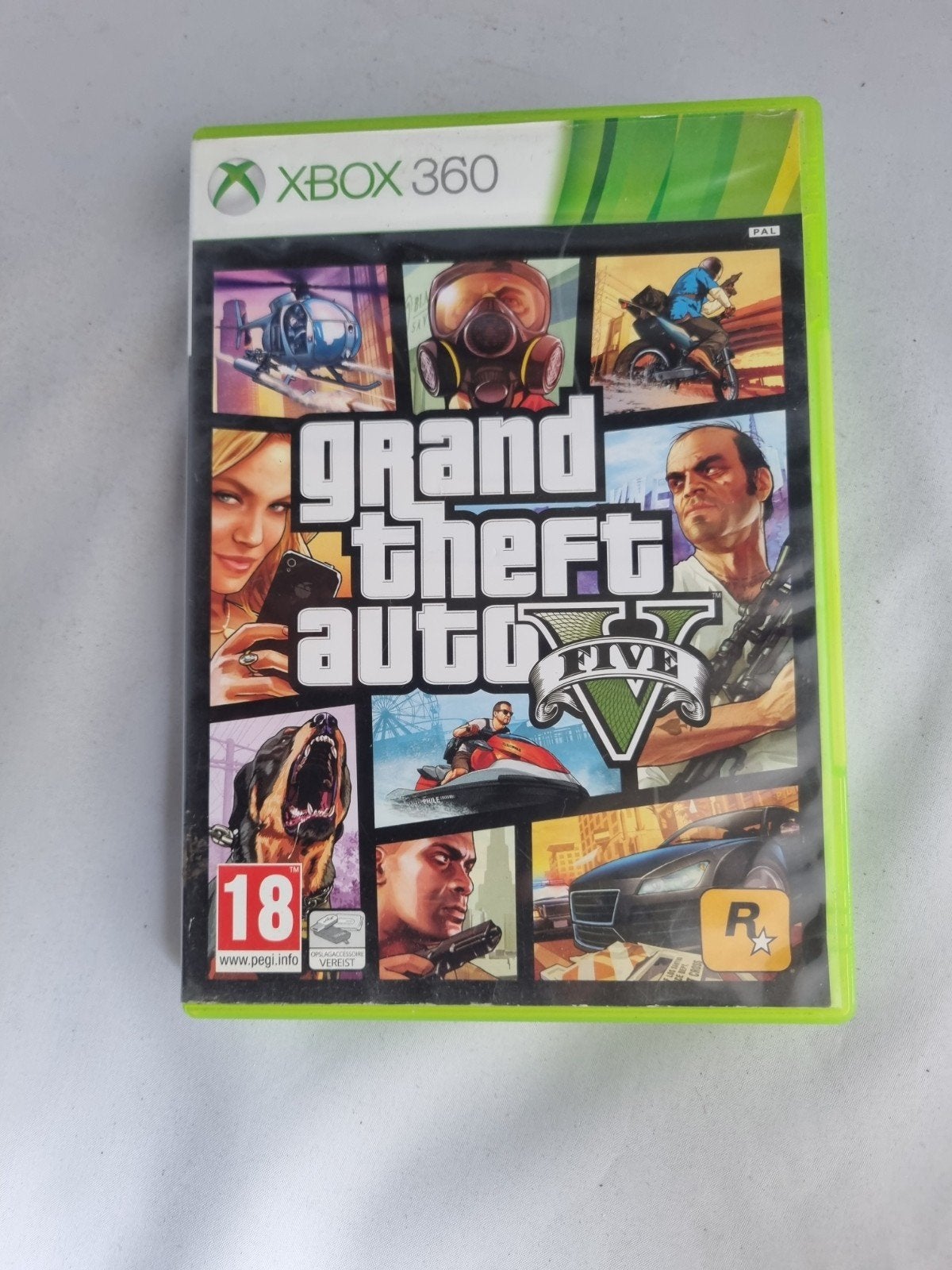 Grand Theft Auto V (GTA 5) Xbox 360, Avontuur en Actie, Online, Vanaf 18 jaar, 1 speler
