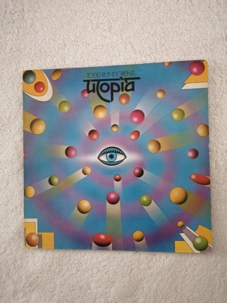 lp van Todd Rundgren getiteld " Utopia", Cd's en Dvd's, Vinyl | Rock, Ophalen of Verzenden, Gebruikt, 12 inch, Poprock