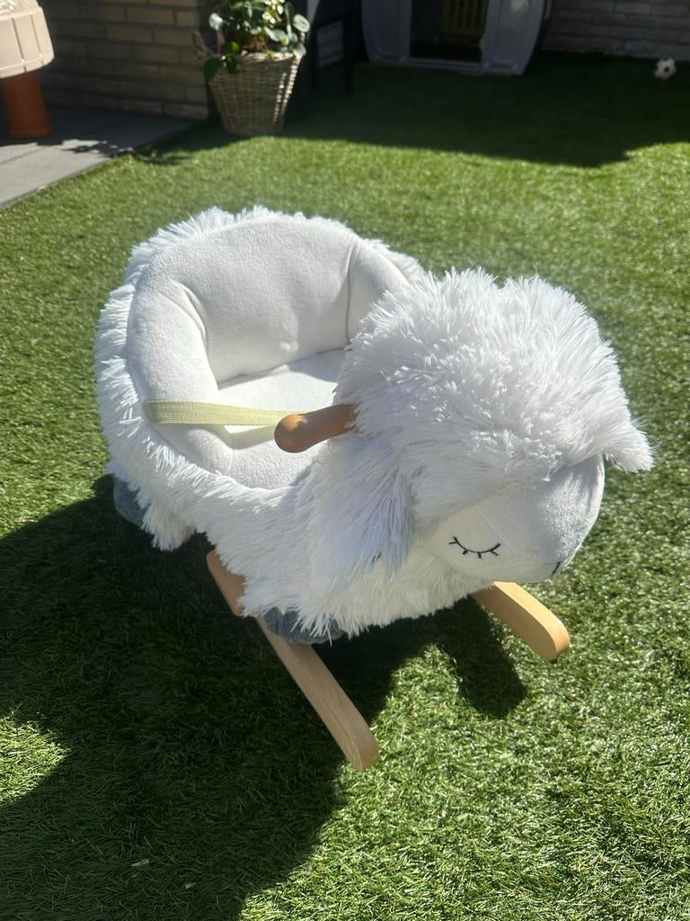 Hobbel schaap - Gewassen en klaar voor gebruik, Ophalen, Gebruikt