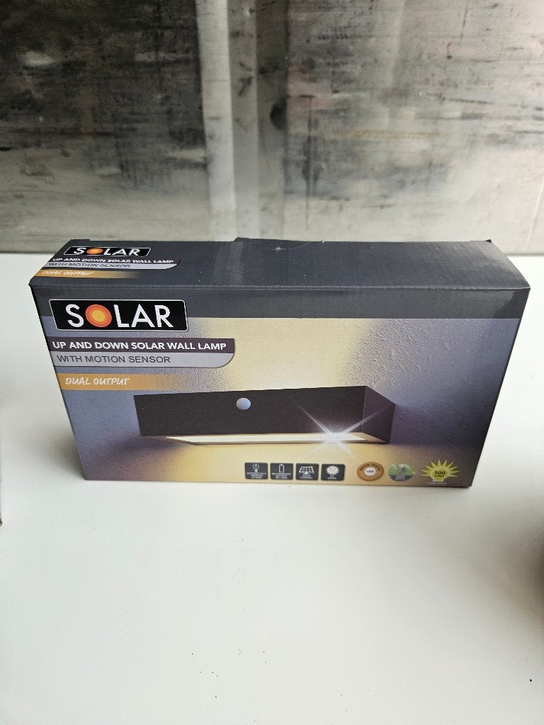 Solar wandlamp met bewegingssensor – partijhandel, Tuin en Terras, Bewegingssensor, Minder dan 50 watt, Wandlamp, Nieuw