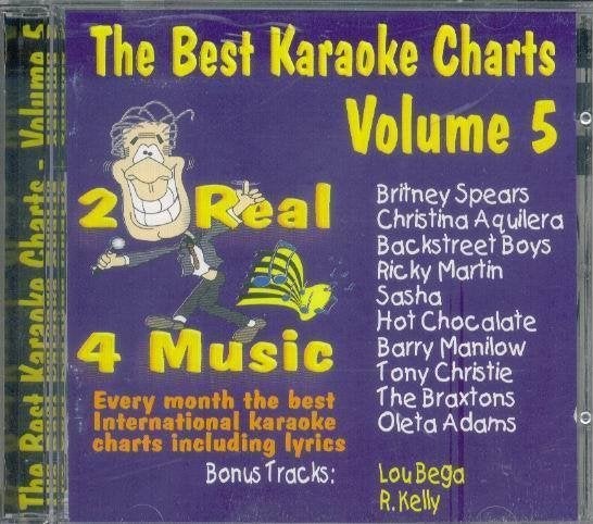 cd van the Best Karaoke Charts vol.5, Verzenden, Gebruikt
