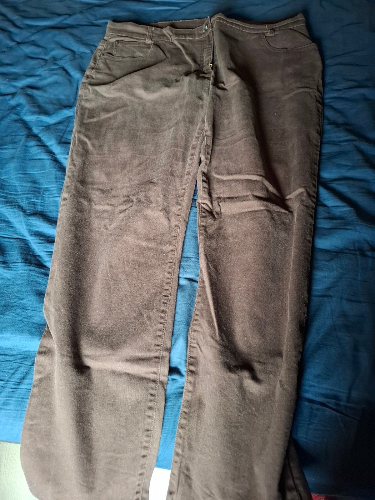 Bruine broek maat 46/48 (XL) of groter, Kleding | Dames, Ophalen of Verzenden, Maat 46/48 (XL) of groter, Bruin