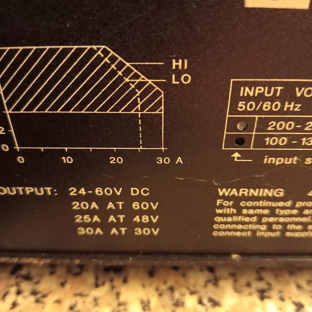 Delta voeding 24-60 volt, Hobby en Vrije tijd, Elektronica-componenten, Ophalen