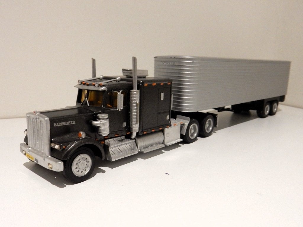 ASAM A. Smith Kenworth W900 trekker + oplegger code 3 1/50, Hobby en Vrije tijd, Modelauto's | 1:50, Ophalen of Verzenden, Zo goed als nieuw