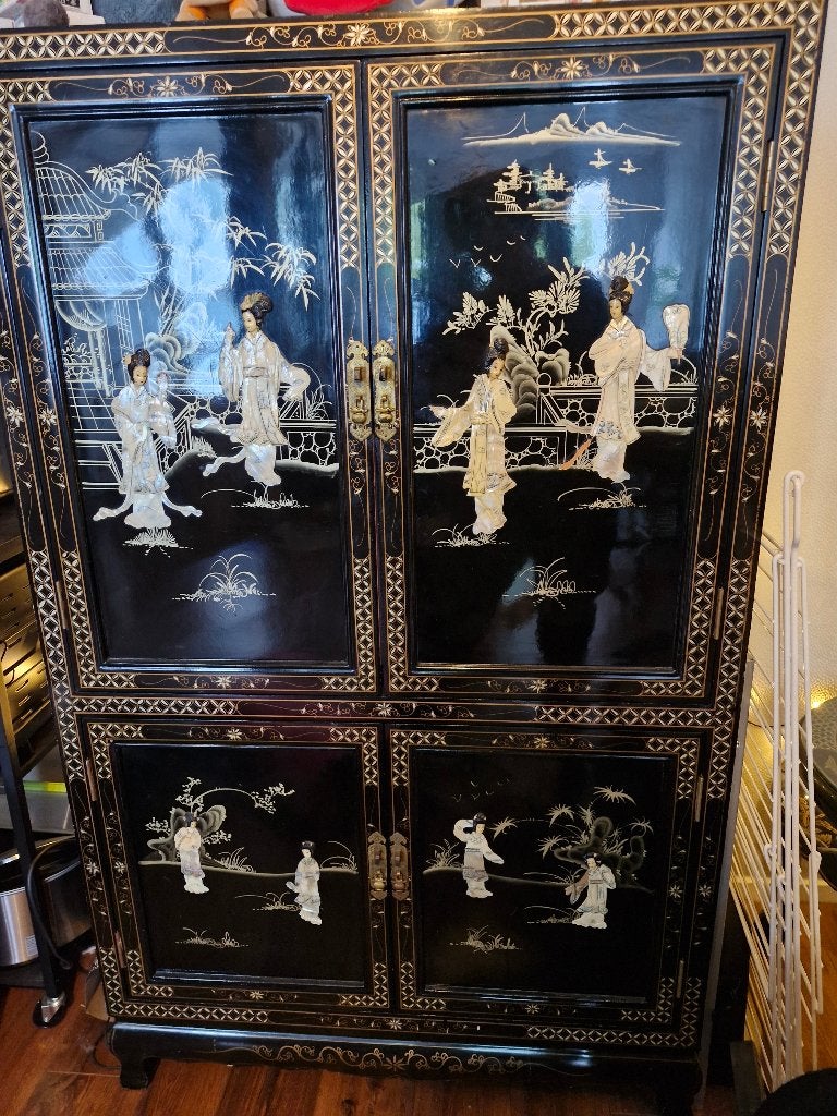 Chinese/aziatische kast, Antiek en Kunst, Ophalen