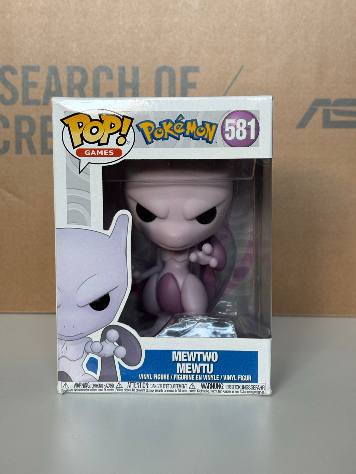 Funko Pop! Pokémon Mewtwo #581 Vinyl Figuur, Verzamelen, Ophalen of Verzenden, Nieuw
