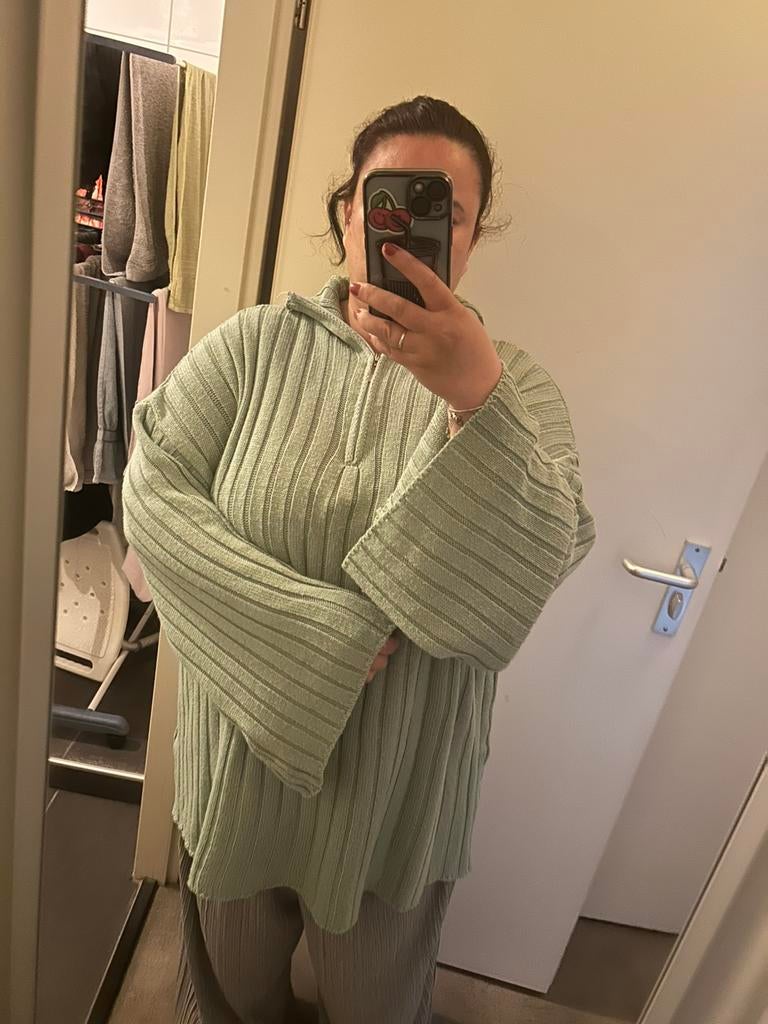 Huispak geribbel, Kleding | Dames, Huispakken, Zo goed als nieuw, Maat 46/48 (XL) of groter, Verzenden