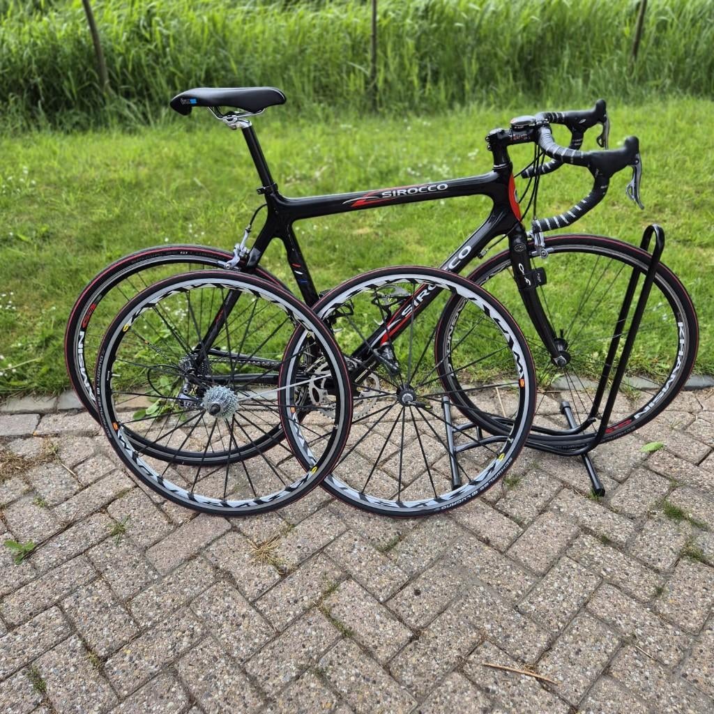Sirocco racefiets, Fietsen en Brommers, Gebruikt, Carbon, Overige maten, 57 tot 61 cm