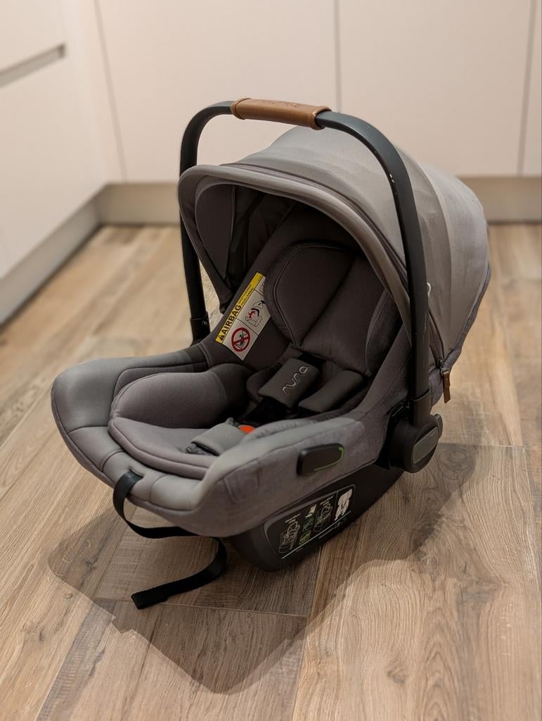 Nuna Pipa Next autostoeltje Granite, Overige merken, Gebruikt, Ophalen of Verzenden, Isofix
