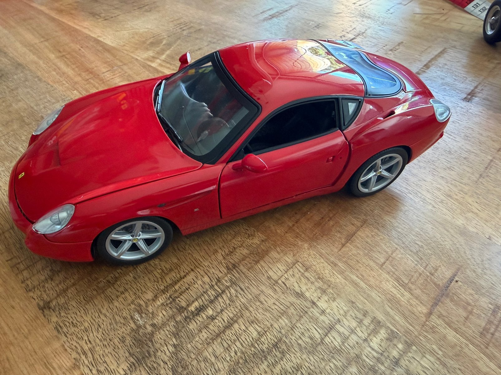 Ferrari 575 GTZ Zagato 1:18 Hotwheels, Ophalen of Verzenden, Zo goed als nieuw, Auto's