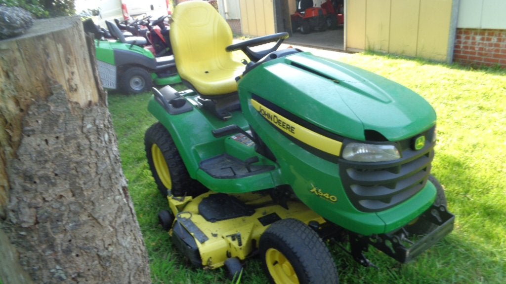 wegens inruil zware luxe john deere x 540 met kapschade, Gebruikt, Ophalen, John Deere, John deere