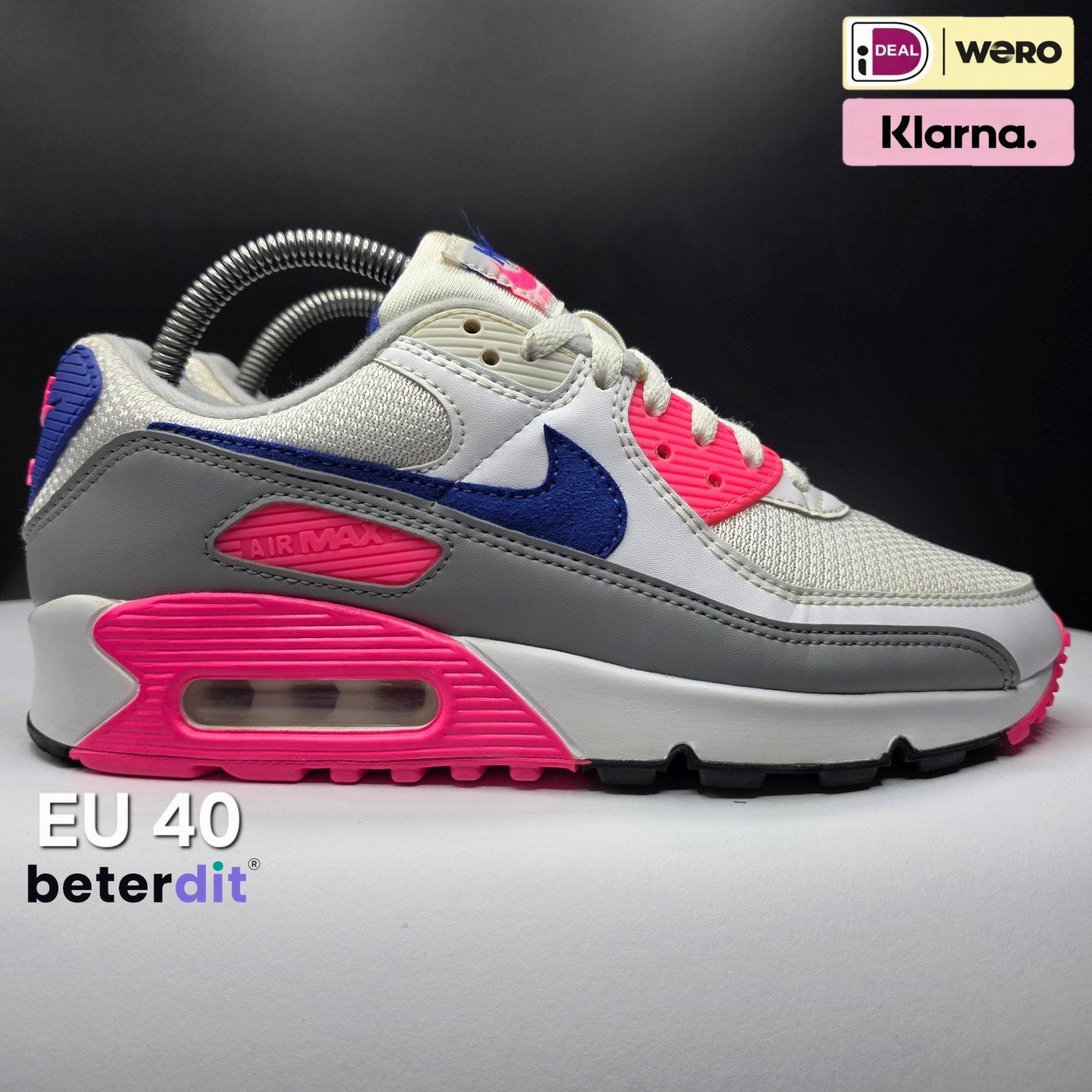 Nike Air Max 90 'Pink Concord' Maat: 40, Kleding | Dames, Schoenen, Ophalen of Verzenden, Nike, Nike, Roze