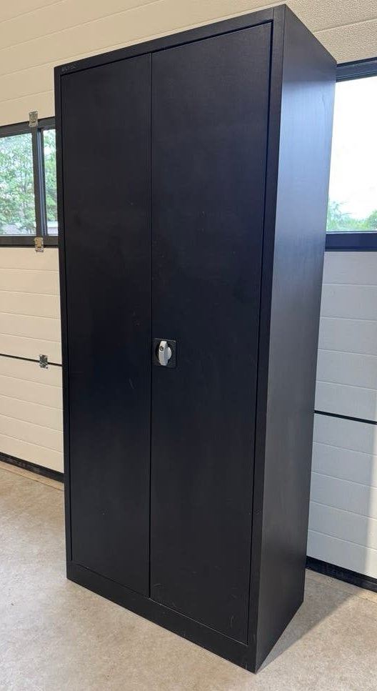 Stalen kast, kantoorkast, Huis en Inrichting, Kasten | Roldeurkasten en Archiefkasten, Ophalen, Gebruikt, 50 tot 100 cm, 150 tot 200 cm