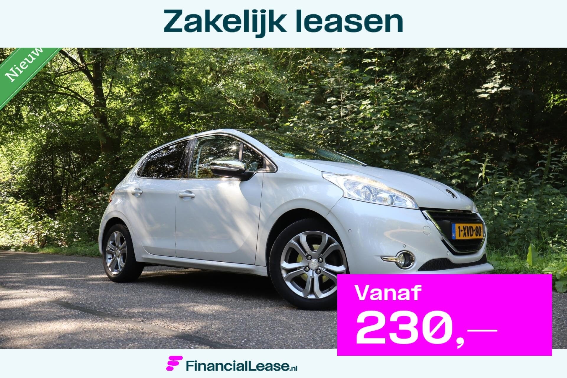 Peugeot 208 1.2 PureTech Roland Garros | Pano | AUTOMAAT! |, Euro 6, 1199 cc, 82 pk, Wit