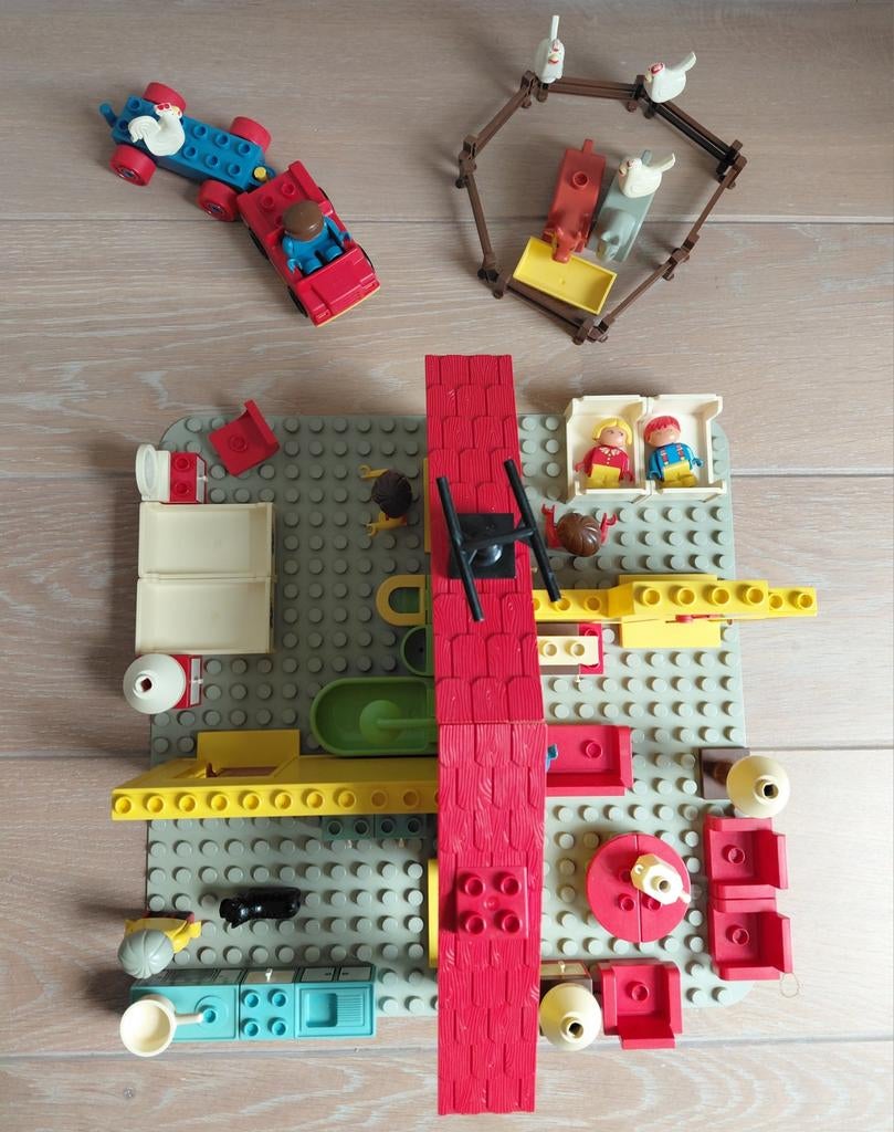 Duplo poppenhuis, Ophalen of Verzenden, Gebruikt