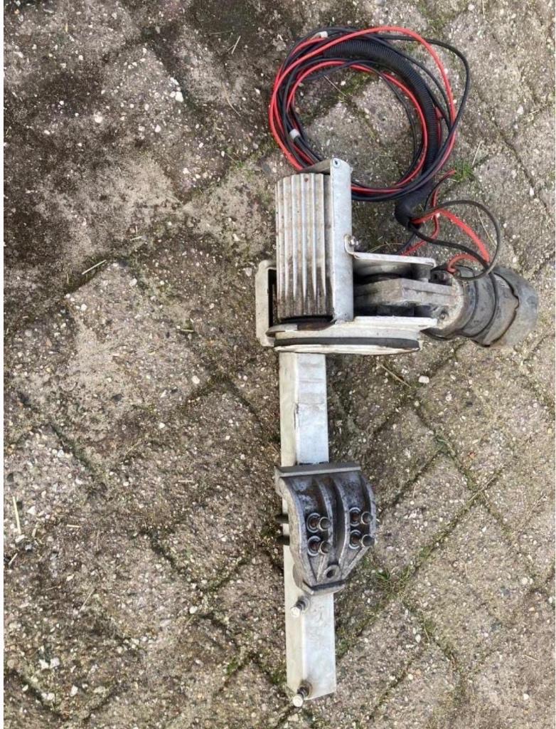Caravan mover p1 motorunit, Ophalen, Gebruikt