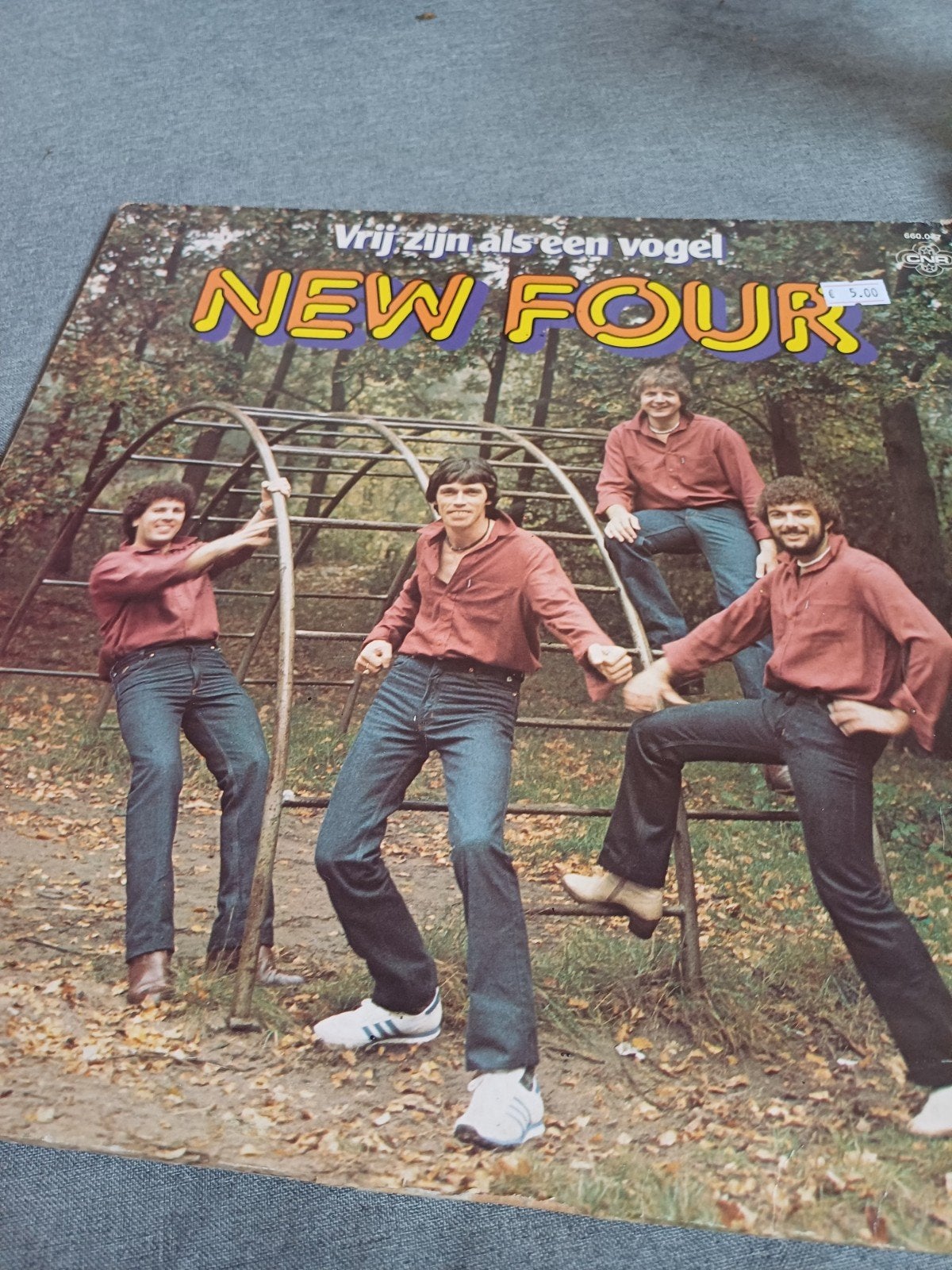 The new four, Ophalen of Verzenden, Zo goed als nieuw, Overige formaten, Levenslied of Smartlap
