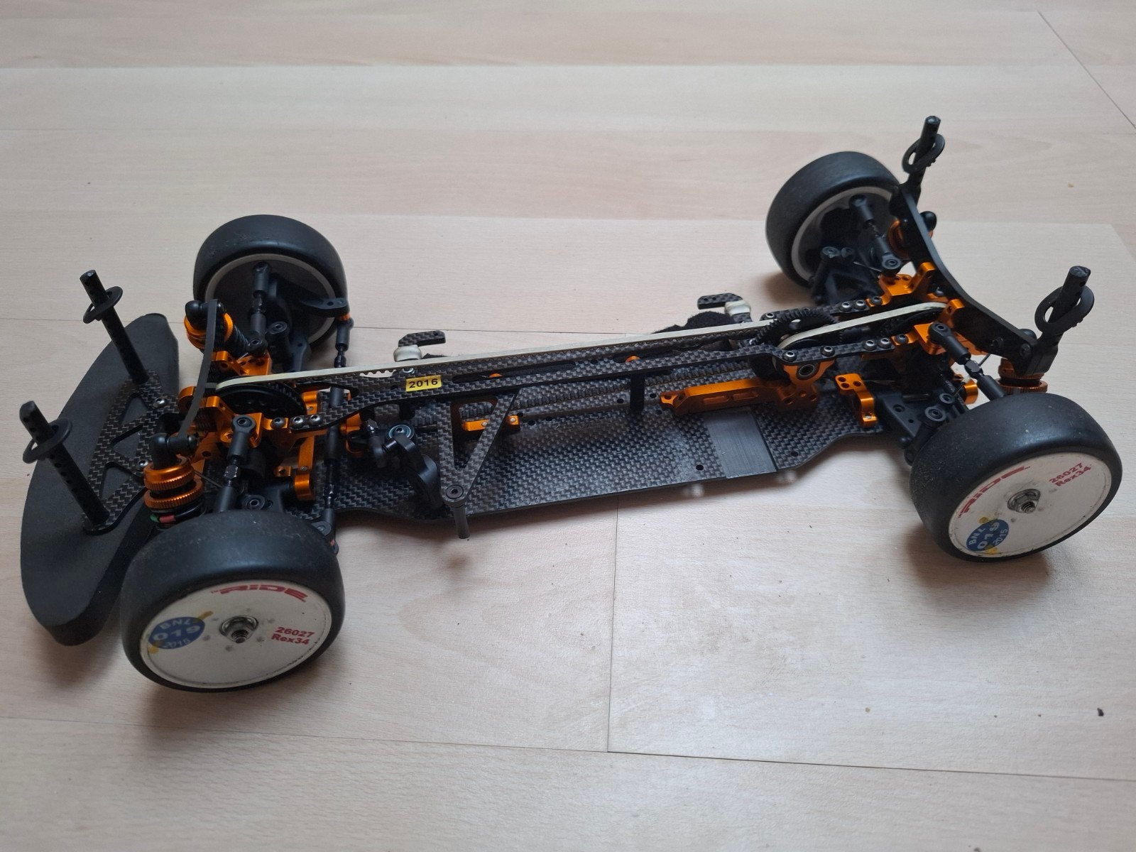 Xray T4-2016 roller., Elektro, Gebruikt, Ophalen of Verzenden, Schaal 1:10