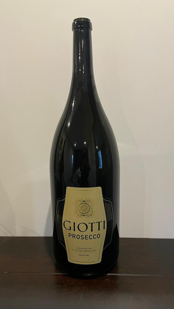 Grote fles 6 liter, Giotti Prosecco, Ophalen, Zo goed als nieuw, Frankrijk, Overige typen