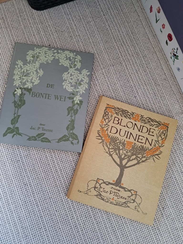 Jac. P. Thijsse: De Bonte Wei & Blonde Duinen (compleet), Boeken, Ophalen of Verzenden, Gelezen, Jac. P. Thijsse, Plaatjesalbum
