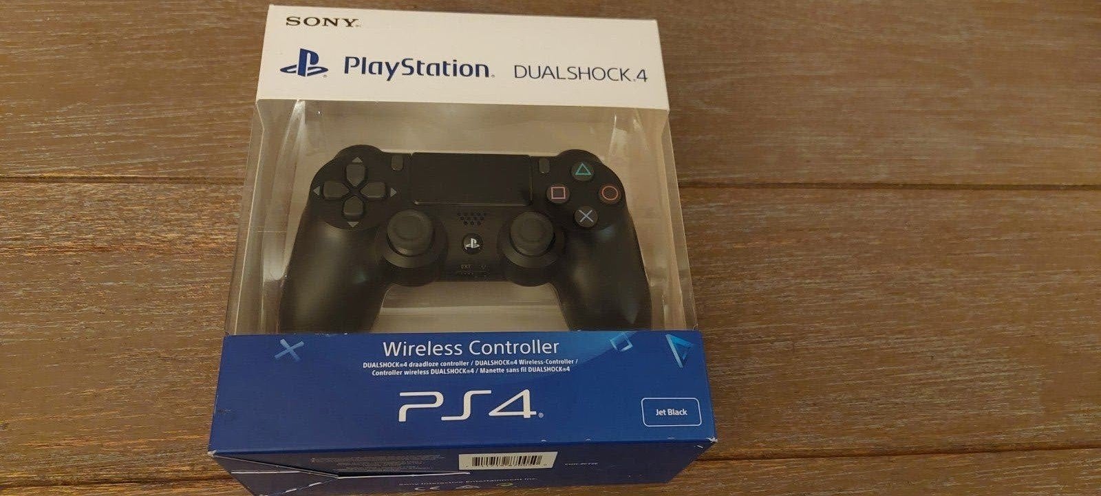Sony PlayStation 4 DualShock 4 Wireless Controller Zwart, Nieuw, Ophalen of Verzenden, Controller, PlayStation 4