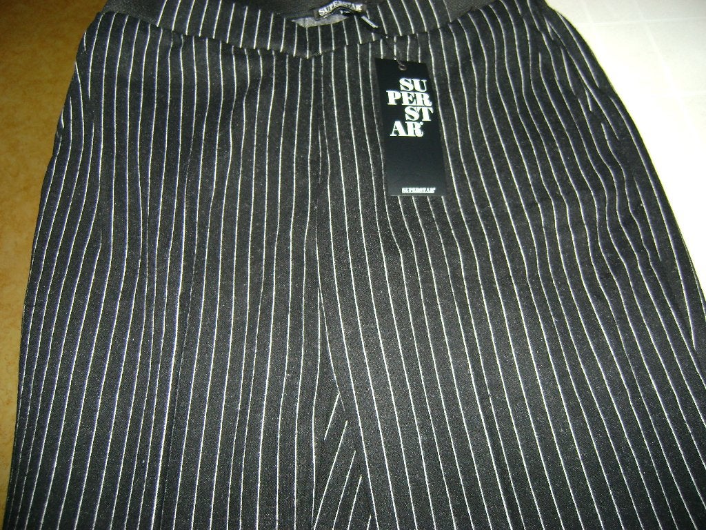 nieuw in verpakking zwarte streep broek maat40 van superstar, Maat 38/40 (M), Zwart, Nieuw, Ophalen of Verzenden