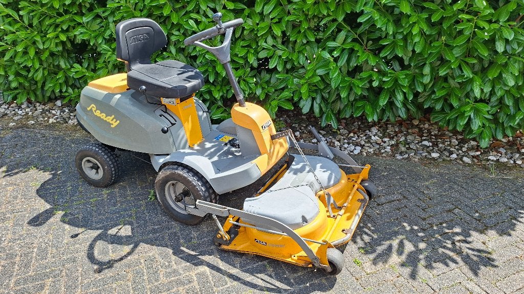 Stiga ready front/zitmaaier, Tuin en Terras, Zitmaaiers, Ophalen, Gebruikt, Stiga, 90 tot 120 cm