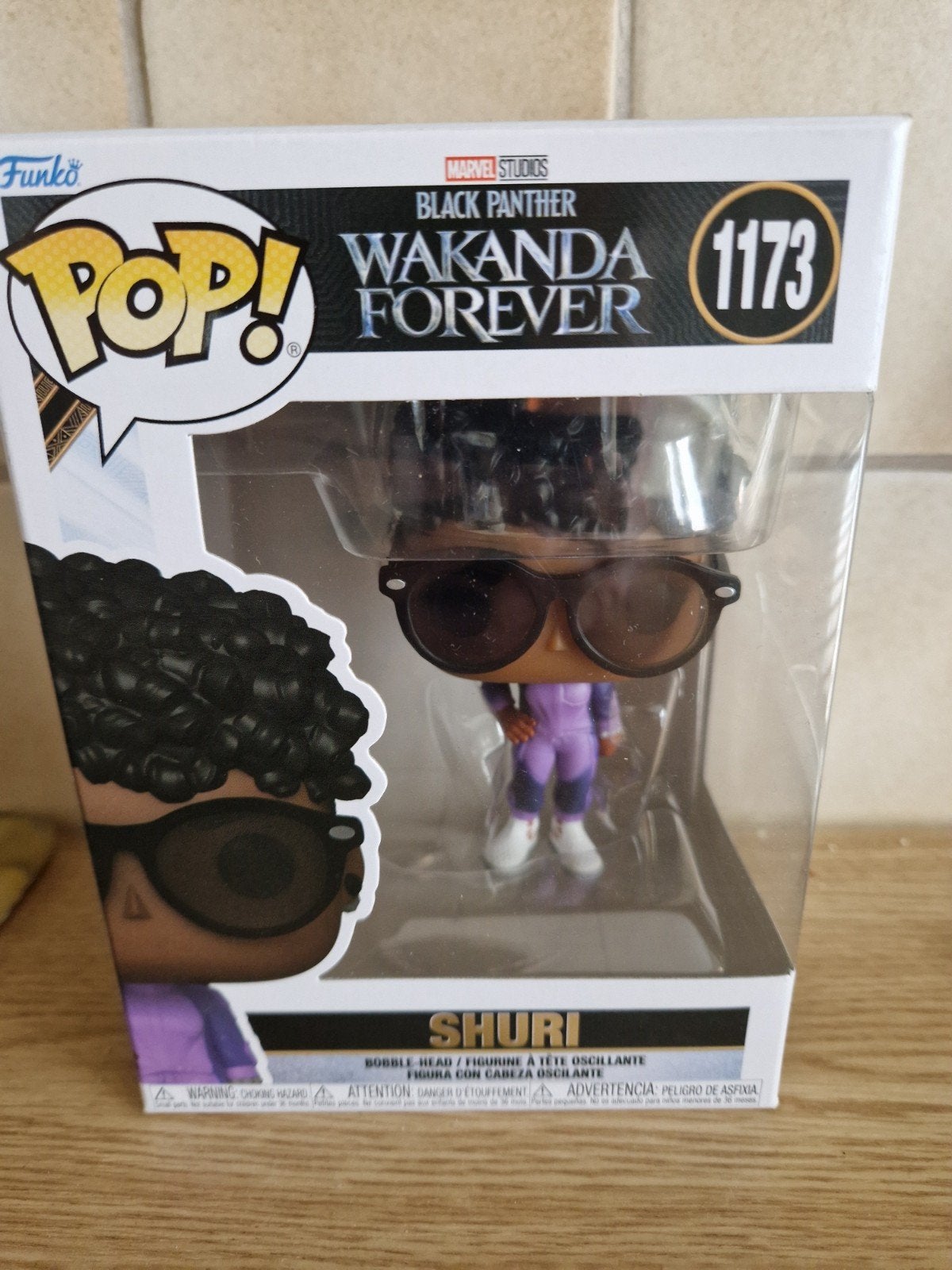funko pop shuri nr 1173 wakanda forever, Ophalen of Verzenden, Zo goed als nieuw