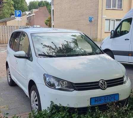 Volkswagen Touran 2.0 TDI 103KW Dsg6 Cross 2015 Wit, 1503 kg, 4 cilinders, Wit, Origineel Nederlands